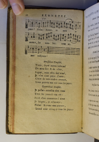 page 10 : Couplet : Je passois autrefois mes jours. / Tircis, soyez mieux inform