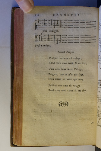 page 232 : Couplet : Puisque ton ame est volage.