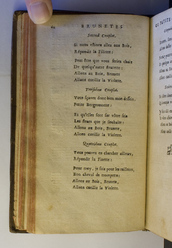 page 62 : Couplet : Si nous tions all aux bois.