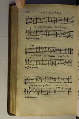 page 226 : Couplet : Tircis attendant sa Bergere.