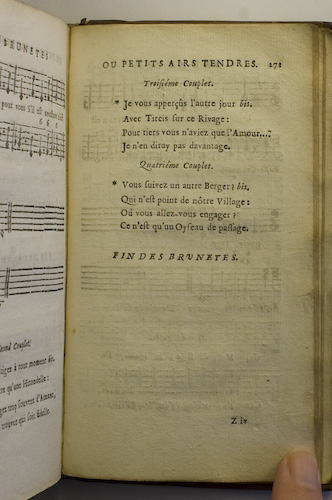 page 271 : Couplet : Je vous appers l'autre jour. / Vous suivez un autre Berger.
