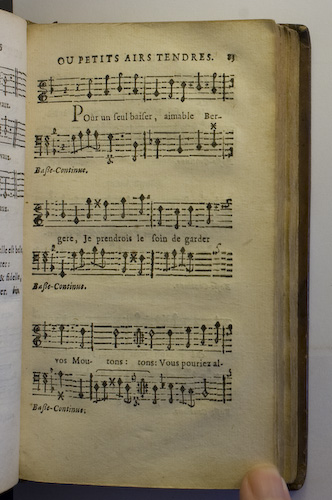 page 83 : Couplet : Pour un seul baiser, aimable Bergere.