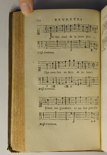 page 164 : Couplet : Je suis aim de la jeune Silvie.