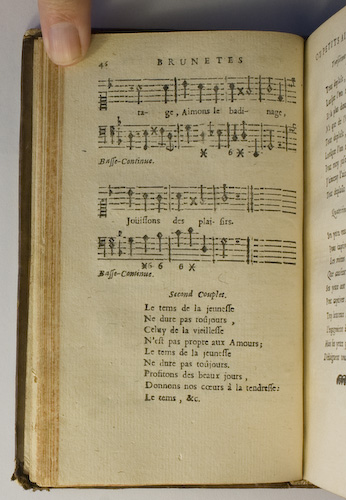 page 46 : Couplet : Le temps de la jeunesse.