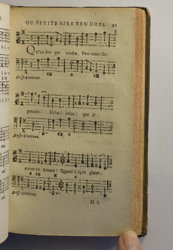 page 91 : Couplet : Qu'un Berger tendre.