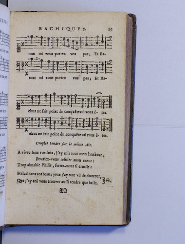 page 15 : Couplet : A vivre sous vos loix.